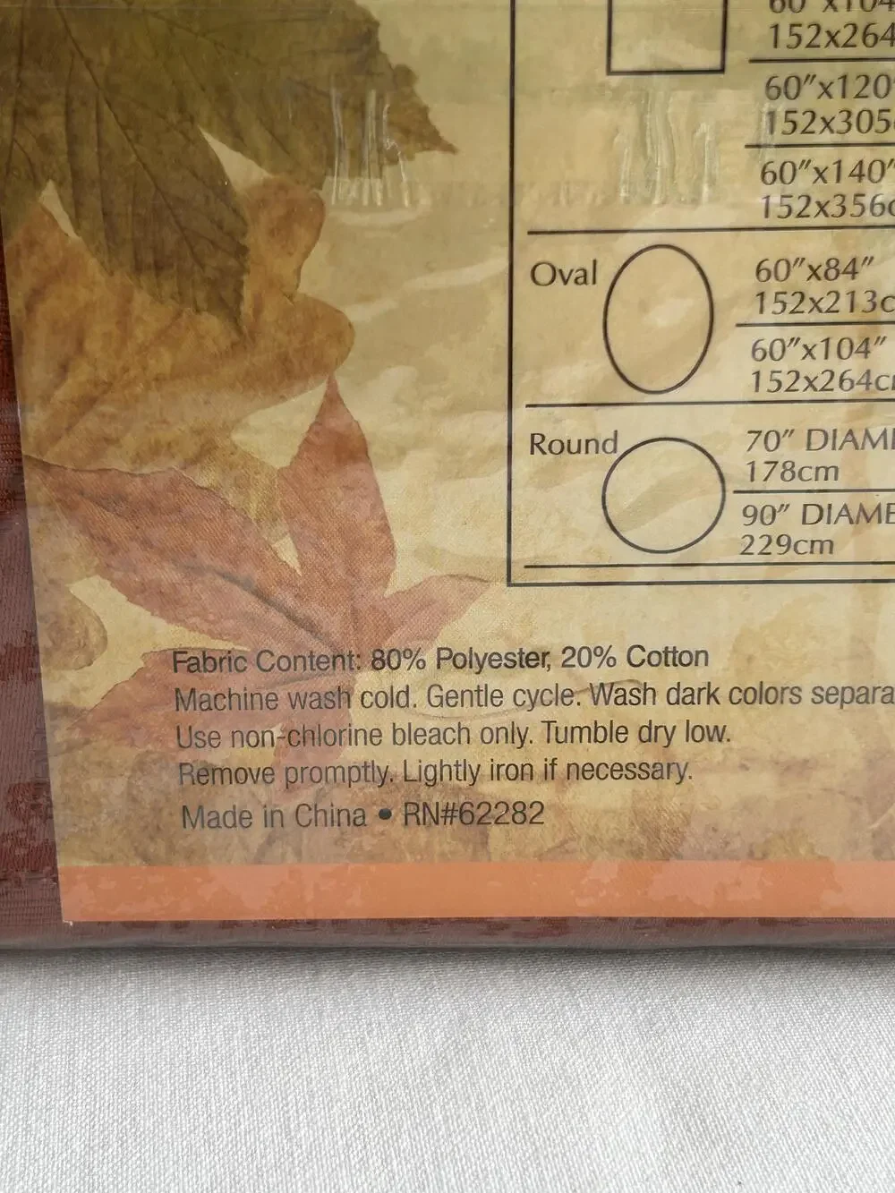 Benson Mills Harvest Legacy Jacquard Tablecloth 60 X 140 Oblong Rust Orange